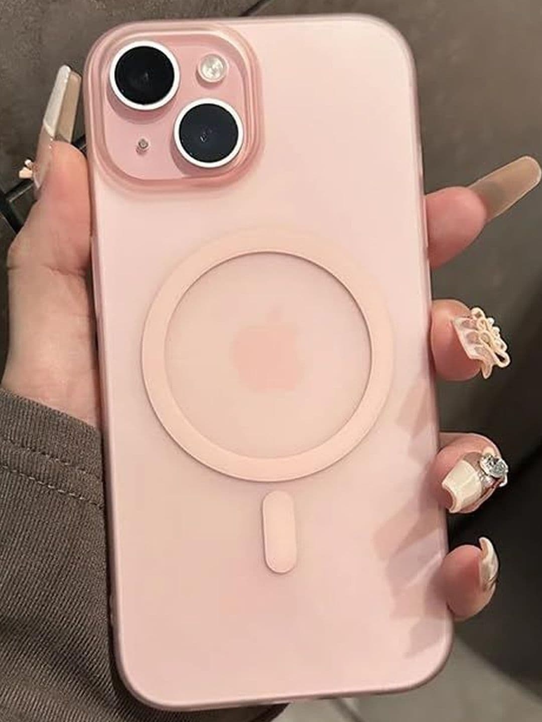 COVERLY Solid Printed iPhone 13 Back Case Mobile Accessories thumbnail 3