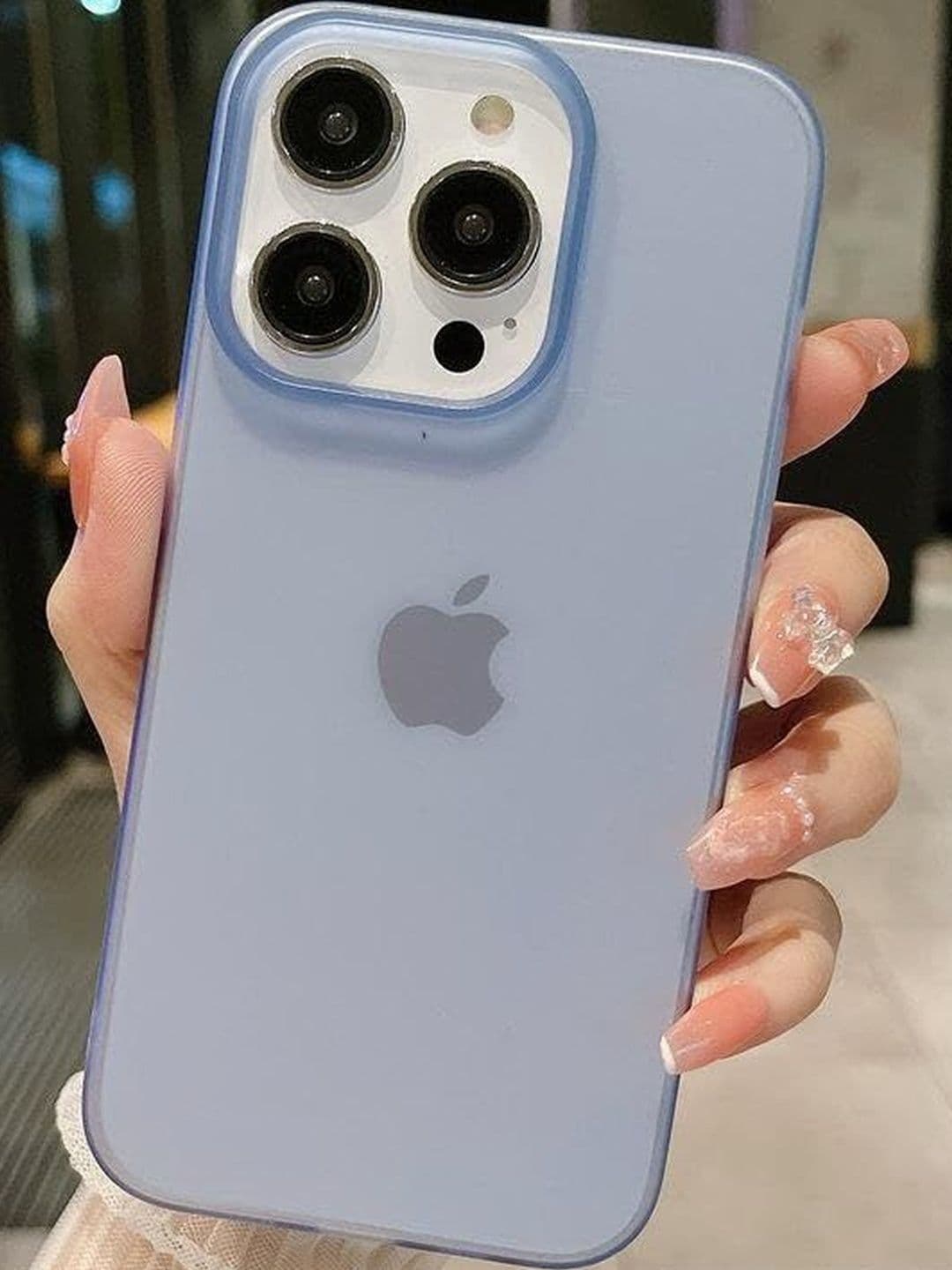 COVERLY Solid Printed iPhone 13 Pro Max Back Case Mobile Accessories thumbnail 4