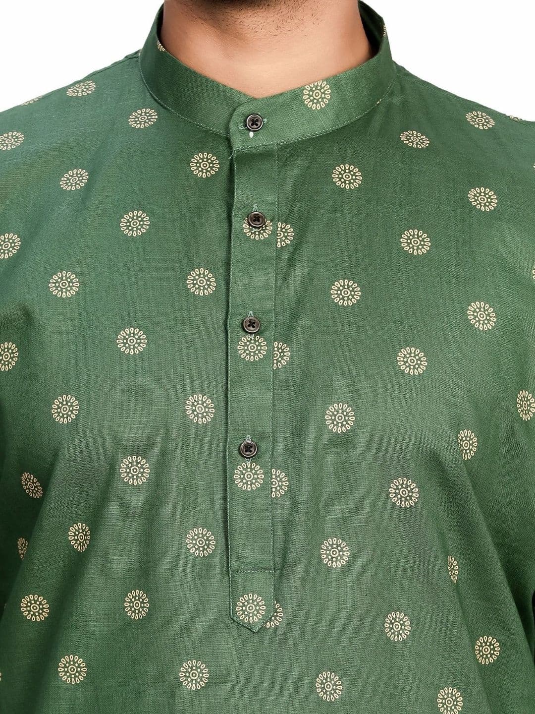 Authentics Men Ethnic Motifs Printed Kurta thumbnail 5