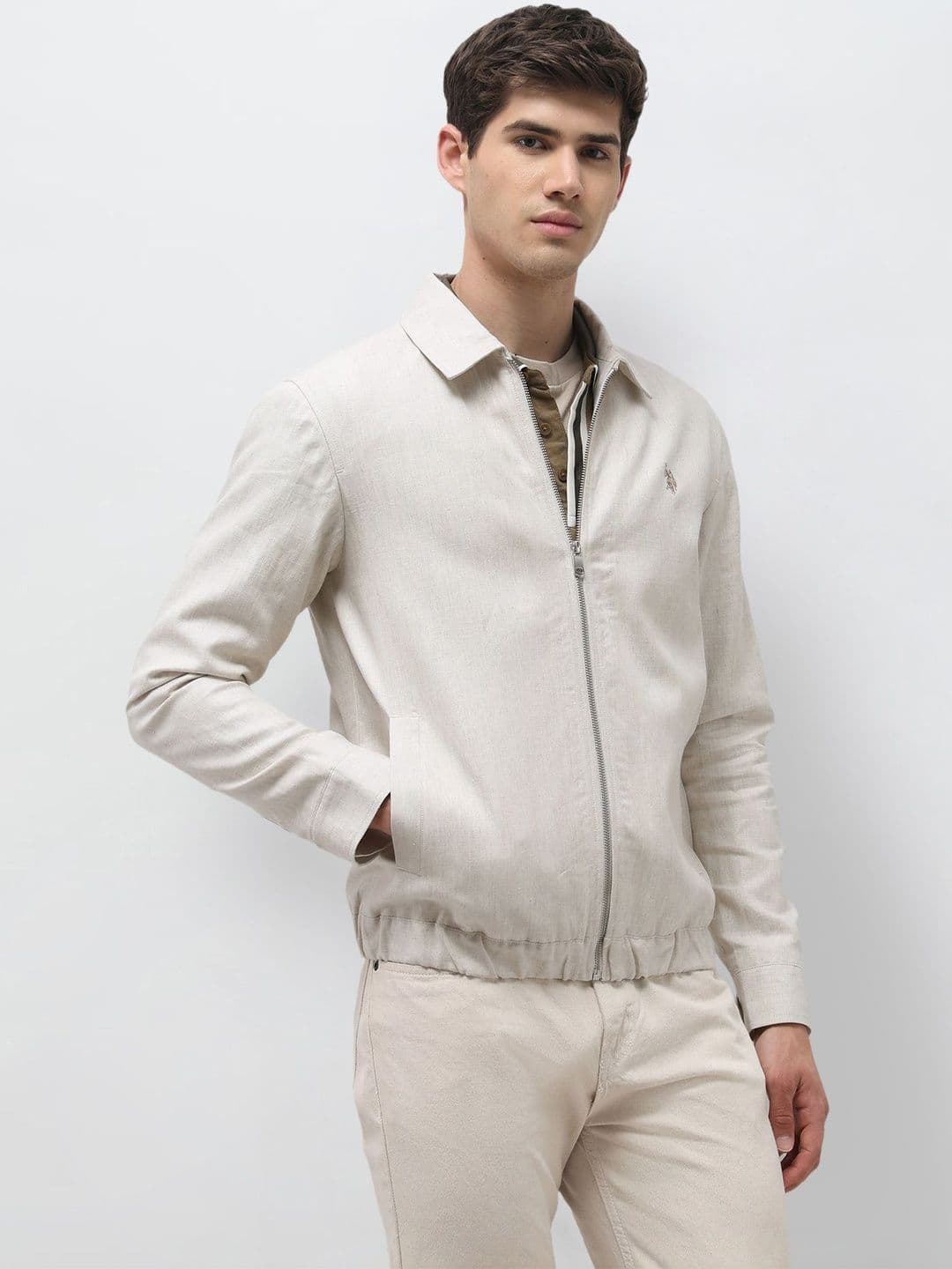 U.S. Polo Assn. Men Bomber Jacket thumbnail 2