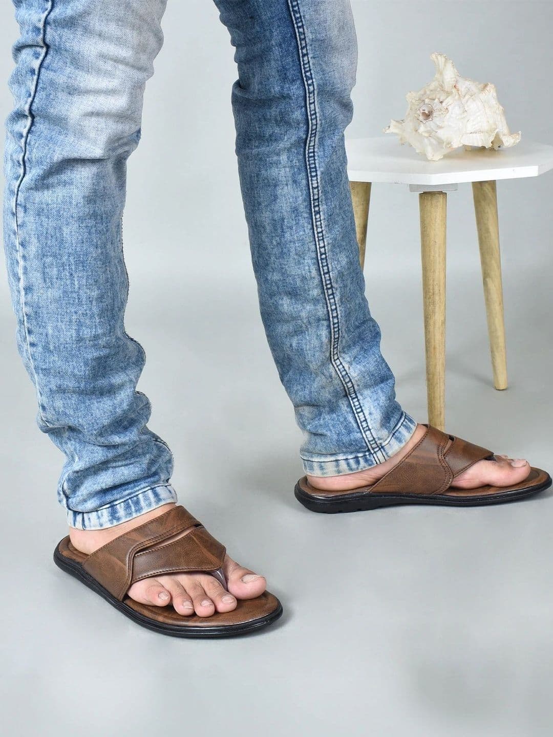 CALIBREL Men Thong Flip-Flops thumbnail 5