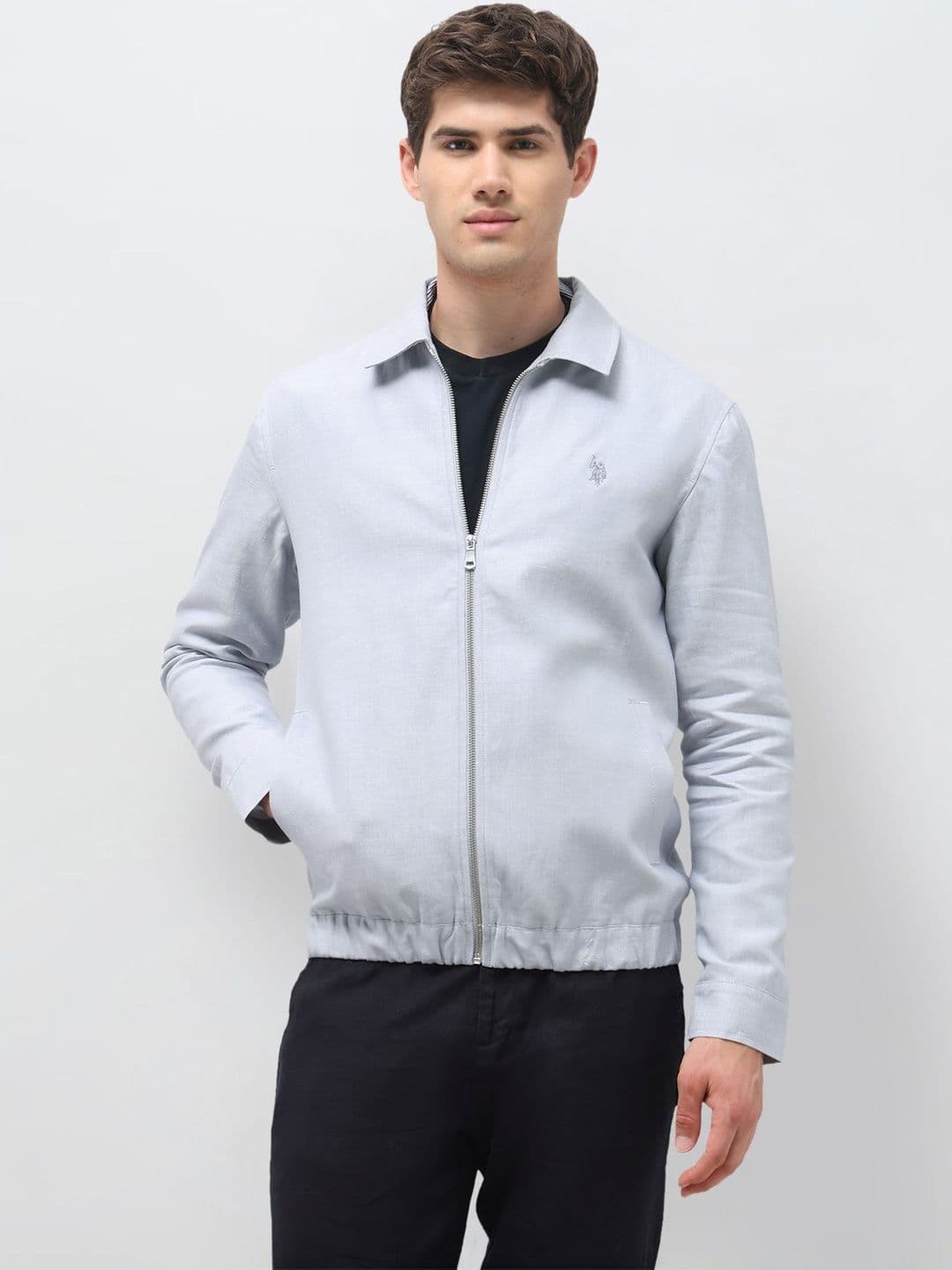 U.S. Polo Assn. Men Bomber Jacket thumbnail 5