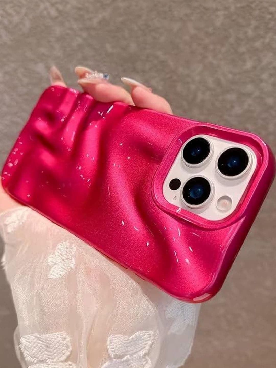 COVERLY Solid Printed iPhone 15 Pro Max Back Case Mobile Accessories thumbnail 6