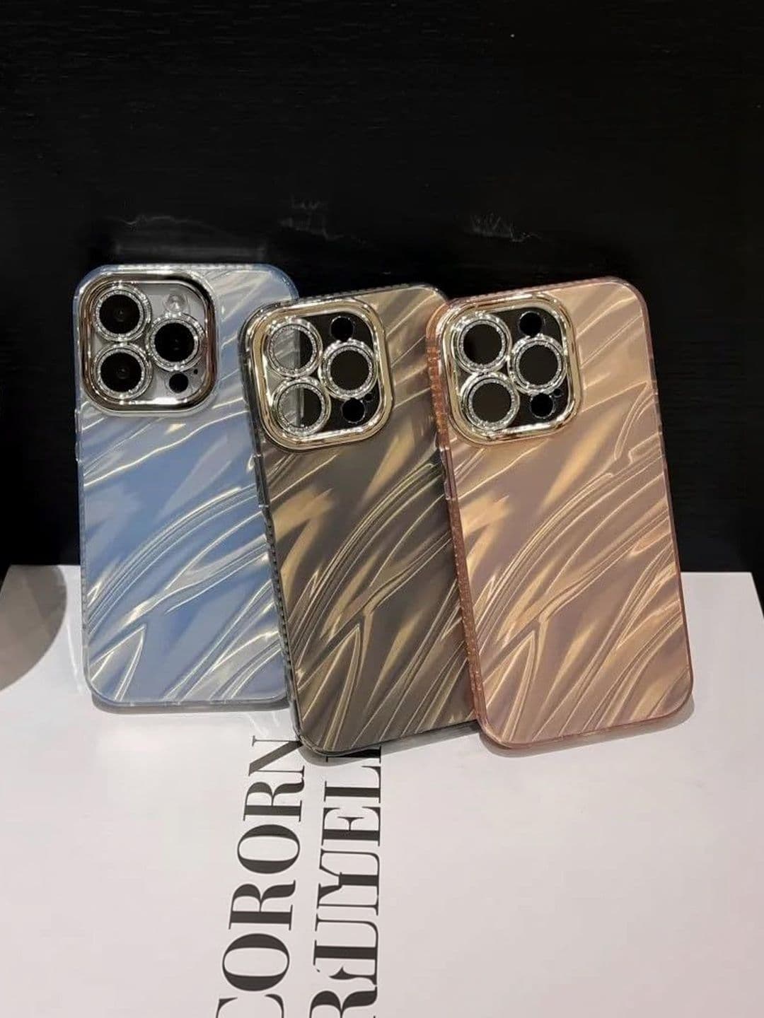 COVERLY Solid Printed iPhone 13 Pro Max Back Case Mobile Accessories thumbnail 5