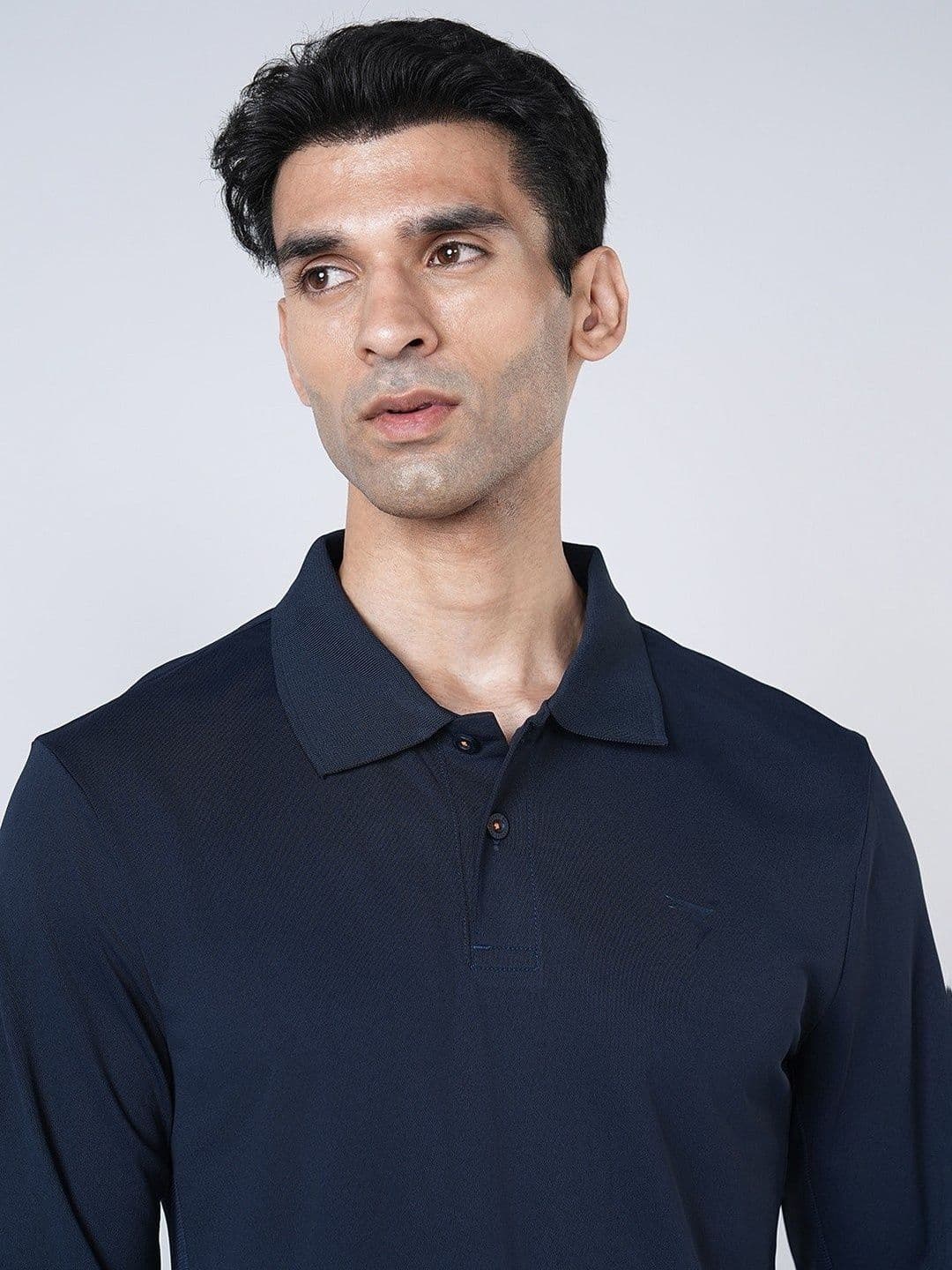 Technosport Men Polo Collar Slim Fit T-shirt thumbnail 2