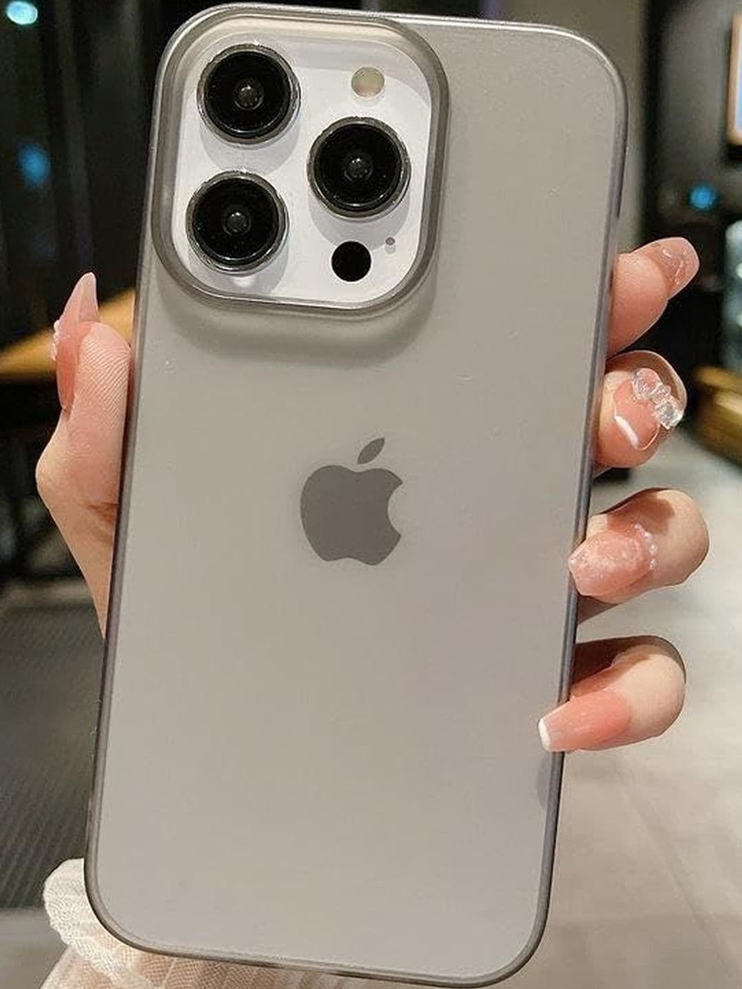 COVERLY Solid Printed iPhone 15 Pro Max Back Case Mobile Accessories - view 1