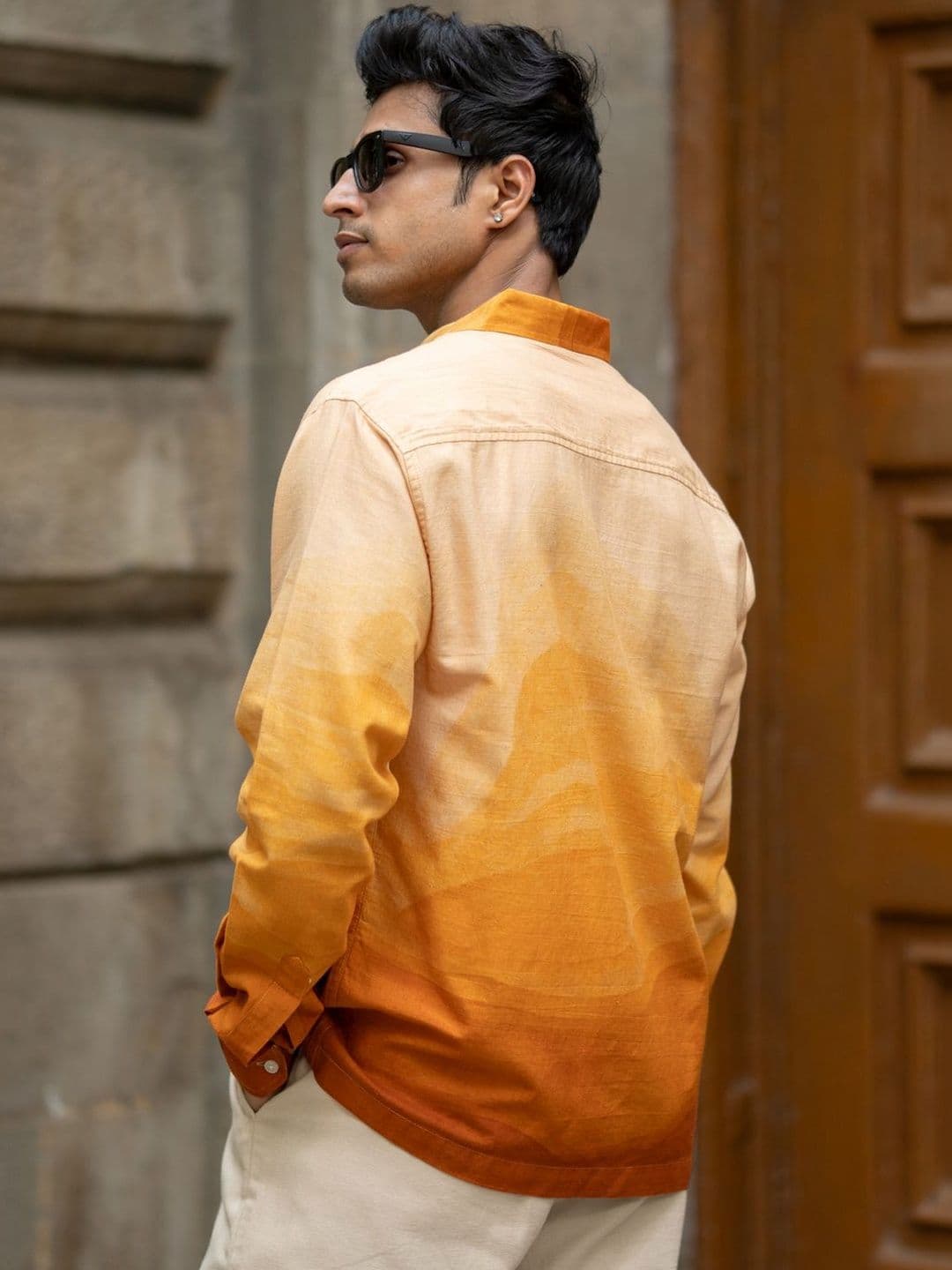 Powerlook Spread Collar Cotton Casual Shirt thumbnail 6