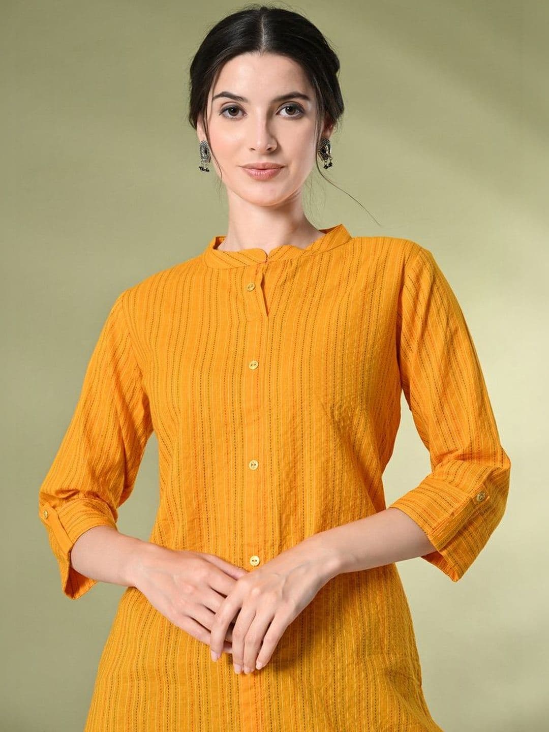 Anouk X fwd Women Striped Kurta thumbnail 4