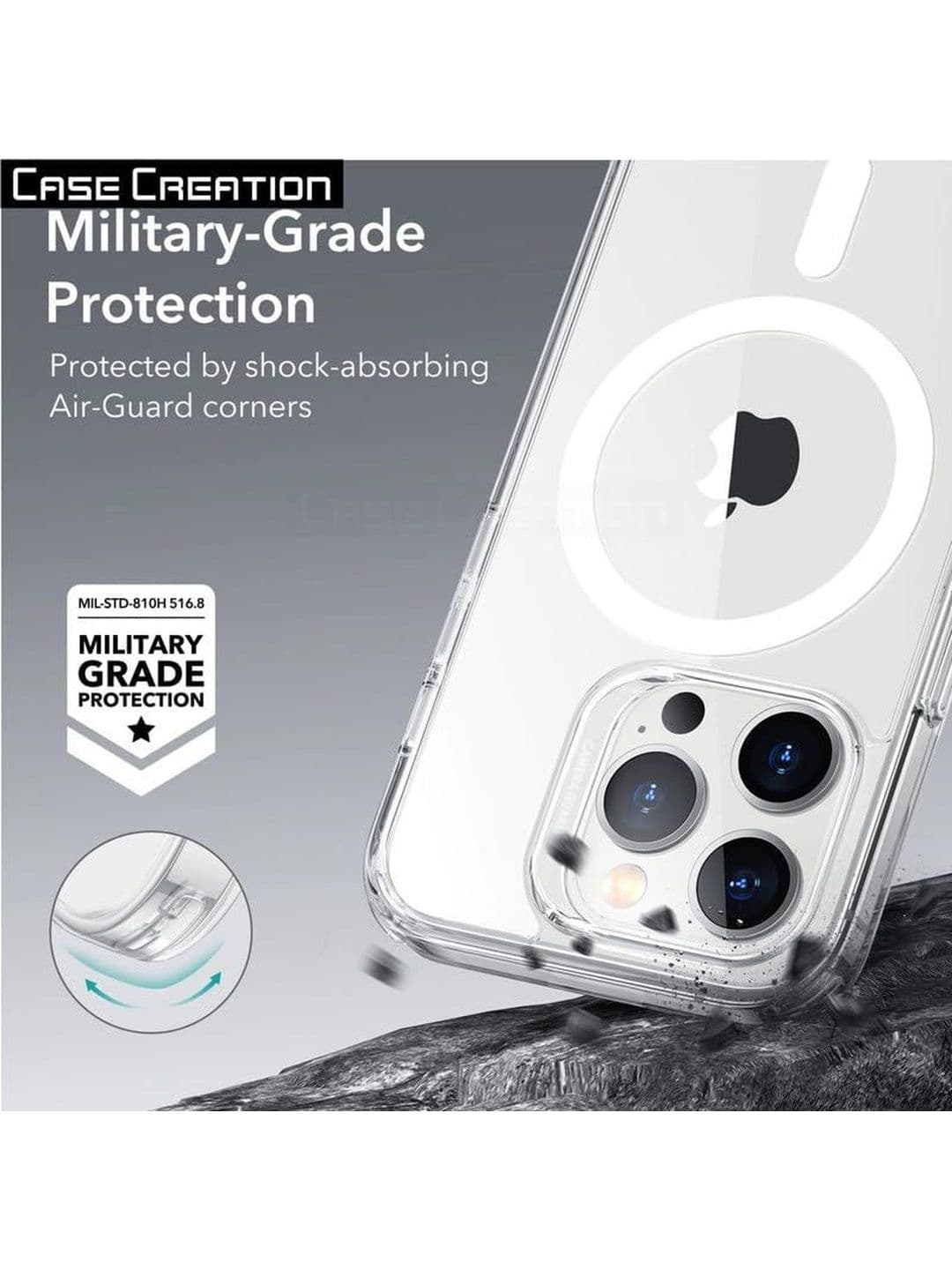 COVERLY Solid Printed iPhone 13 Back Case Mobile Accessories thumbnail 6