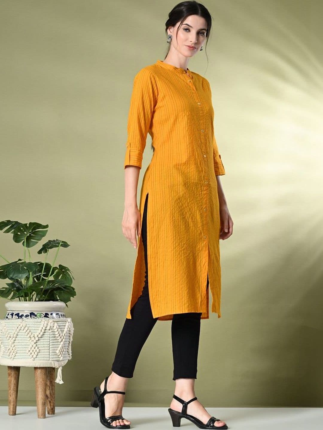 Anouk X fwd Women Striped Kurta thumbnail 7