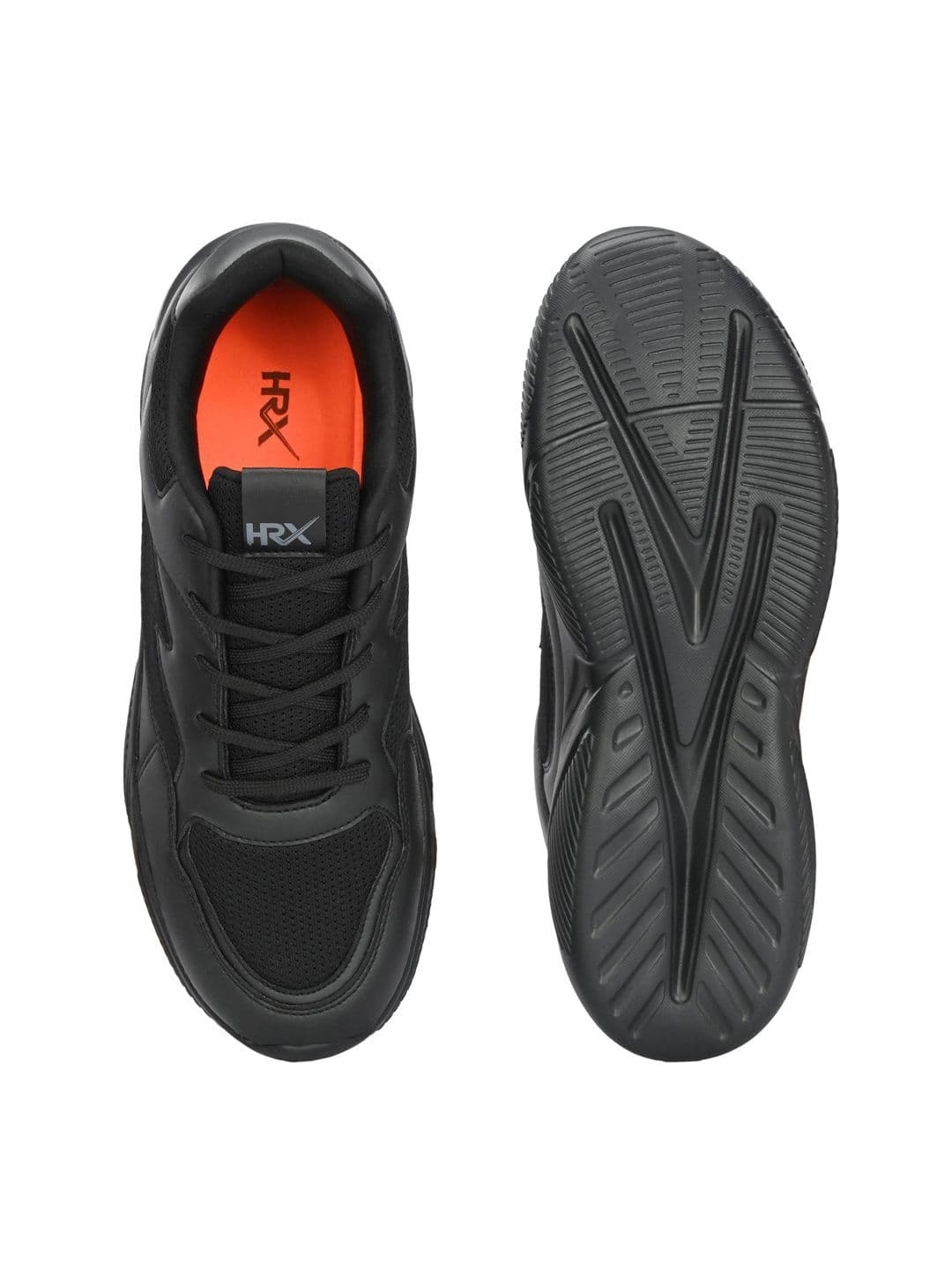 HRX by Hrithik Roshan Men Textured Round Toe Sneakers thumbnail 4