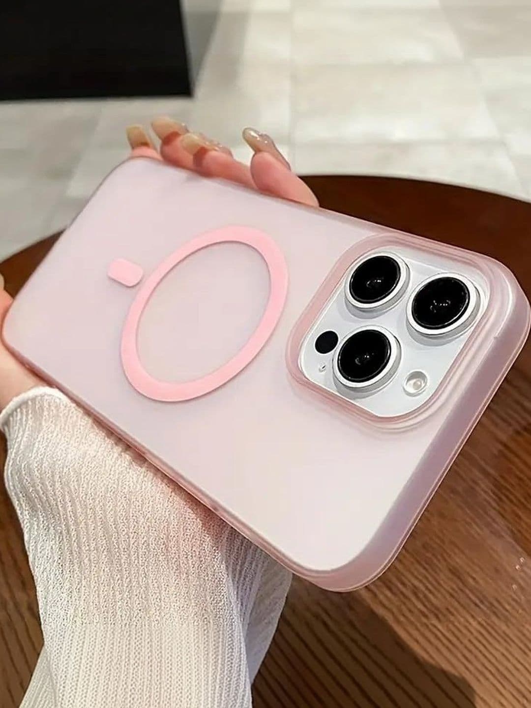 COVERLY Solid Printed iPhone 13 Back Case Mobile Accessories thumbnail 6