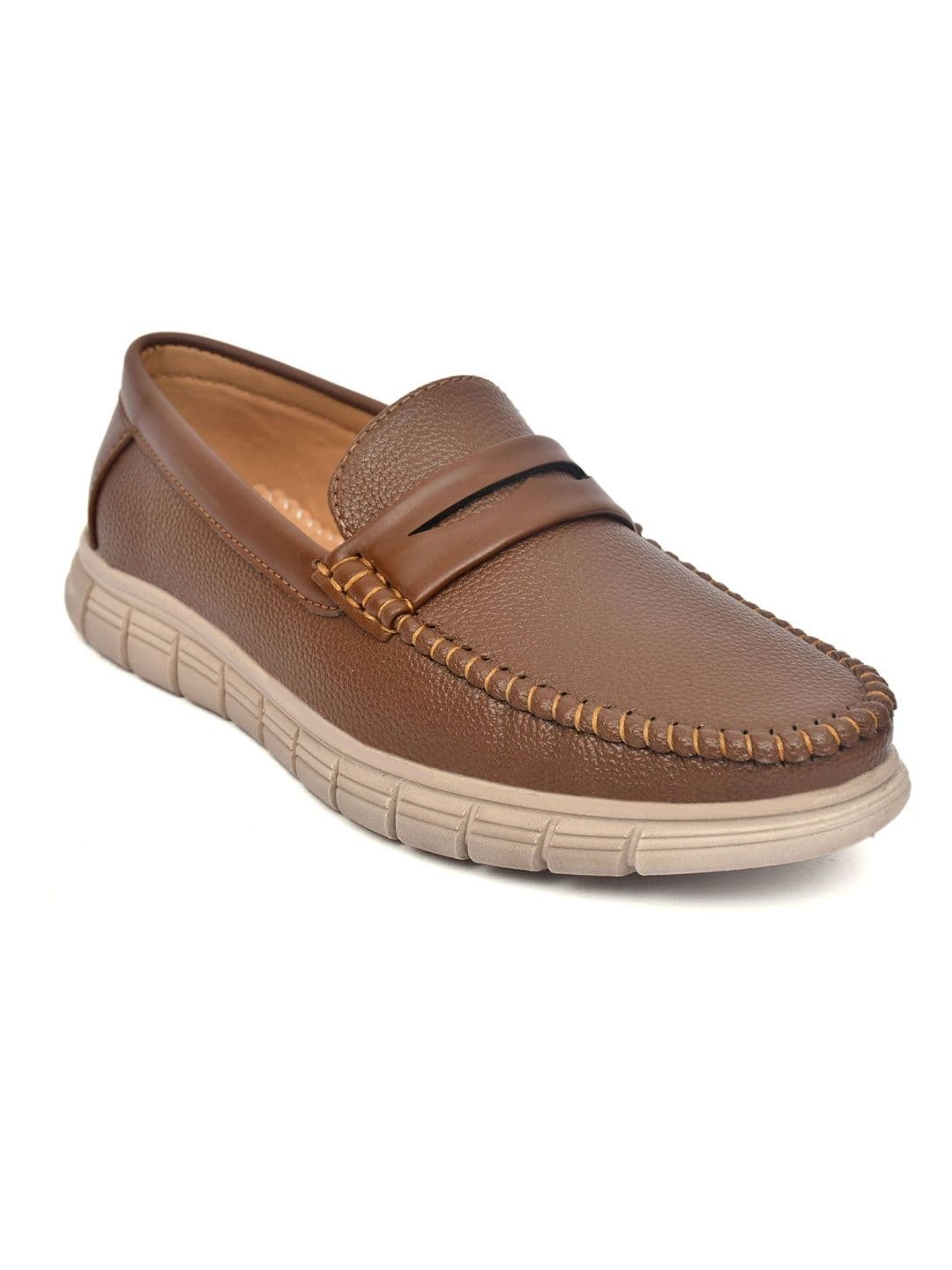 ALCAZO Men Textured Loafers thumbnail 5