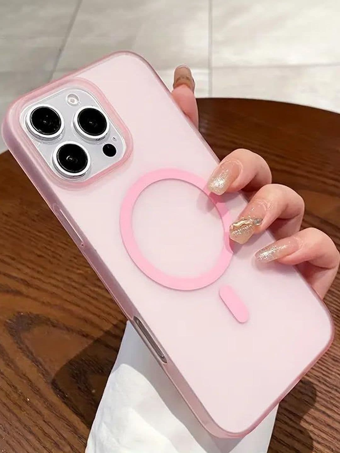 COVERLY Solid Printed iPhone 13 Back Case Mobile Accessories thumbnail 2