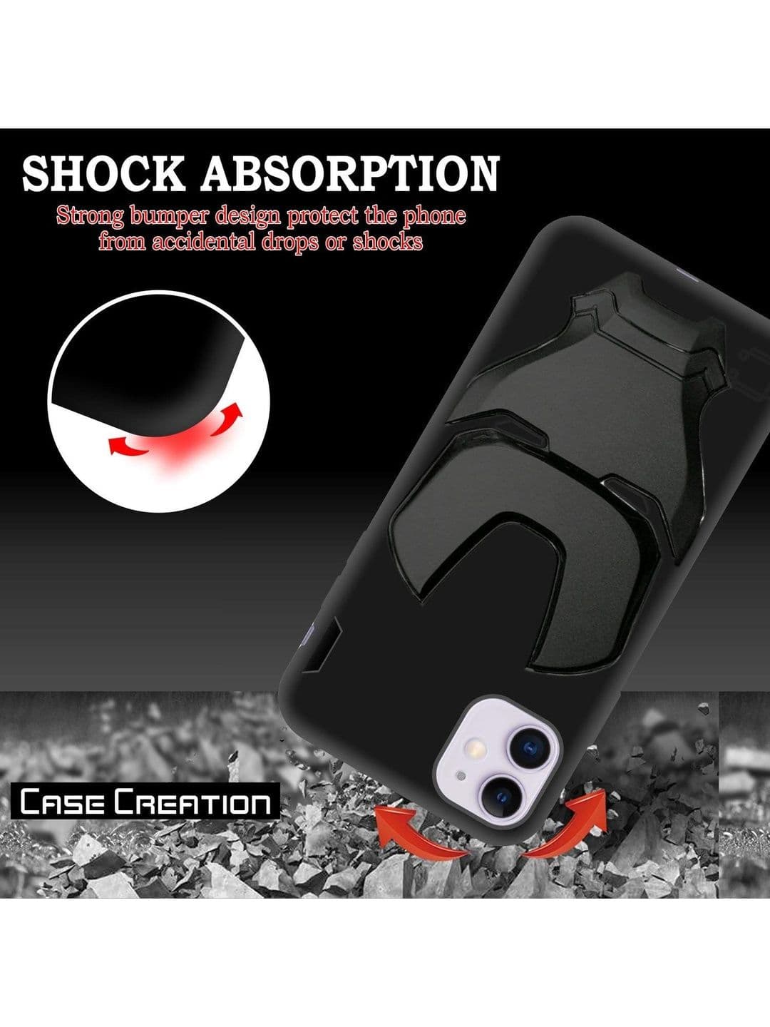 COVERLY Superhero Printed iPhone 11 Back Case Mobile Accessories thumbnail 6