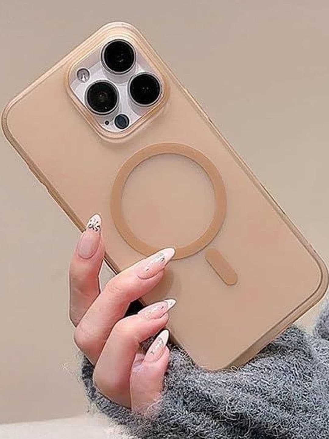 COVERLY Solid Printed iPhone 15 Pro Max Back Case Mobile Accessories - view 1