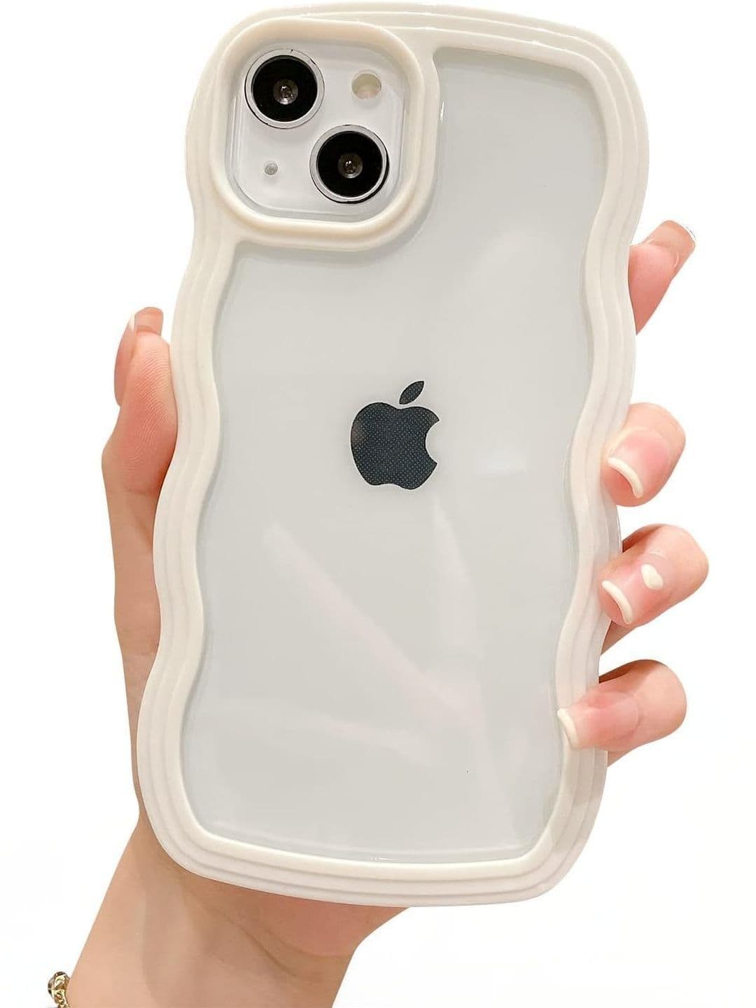 COVERLY Solid Printed iPhone 12 Back Case Mobile Accessories thumbnail 7