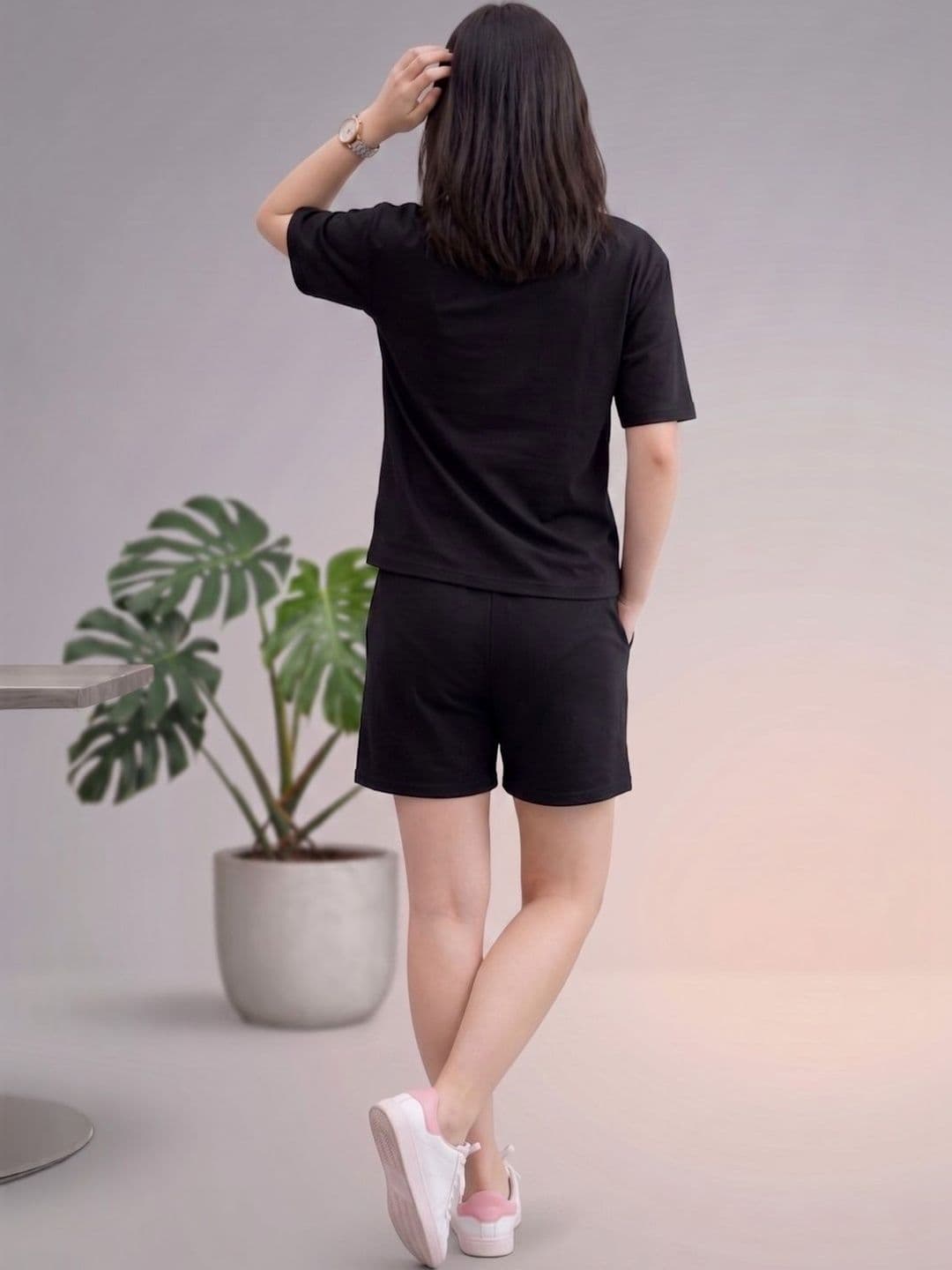 Keenuu Cotton Printed T-shirt with Shorts thumbnail 6