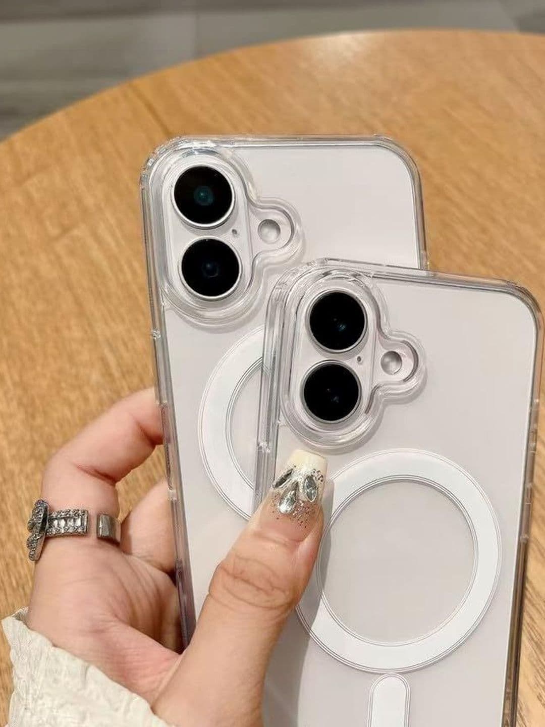 COVERLY Solid Printed iPhone 13 Back Case Mobile Accessories thumbnail 7