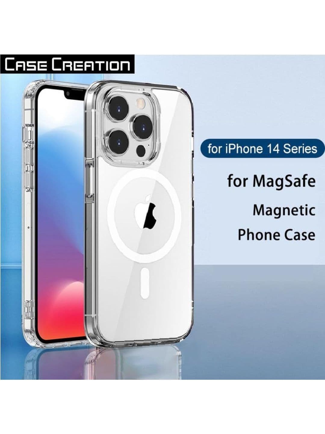 COVERLY Solid Printed iPhone 14 Back Case Mobile Accessories thumbnail 7