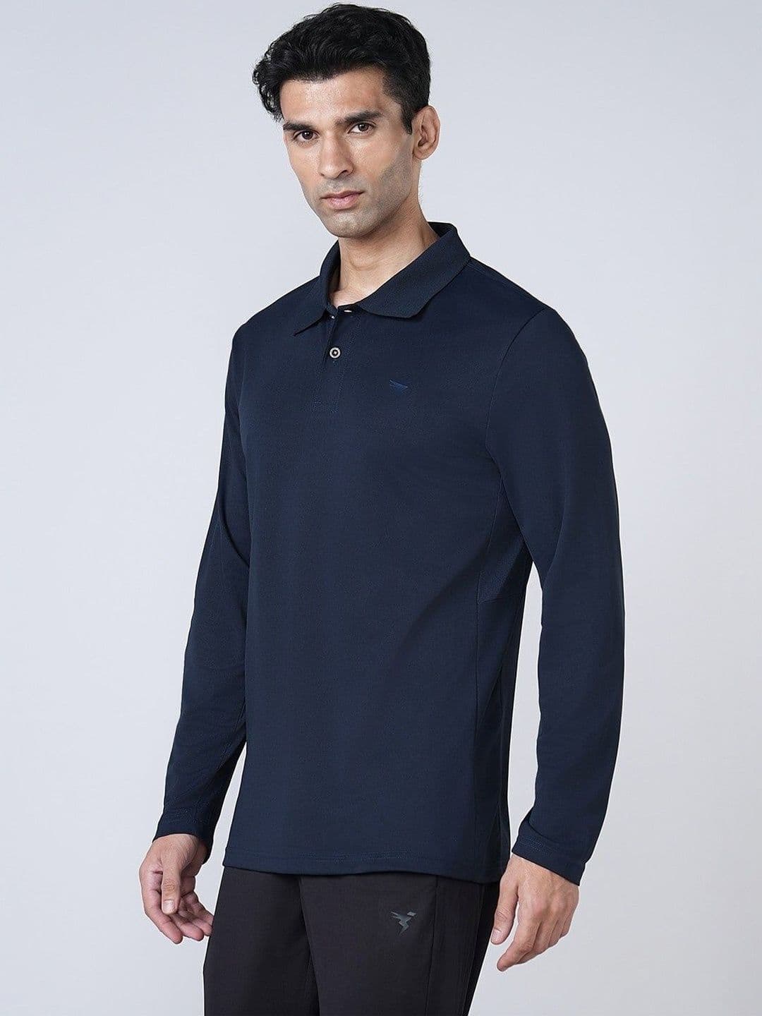 Technosport Men Polo Collar Slim Fit T-shirt thumbnail 4