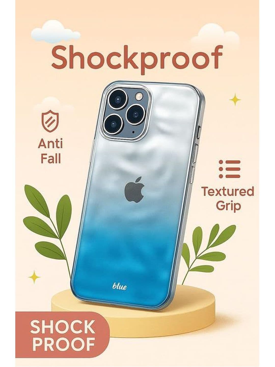 COVERLY Abstract Printed iPhone 12 Back Case Mobile Accessories thumbnail 4
