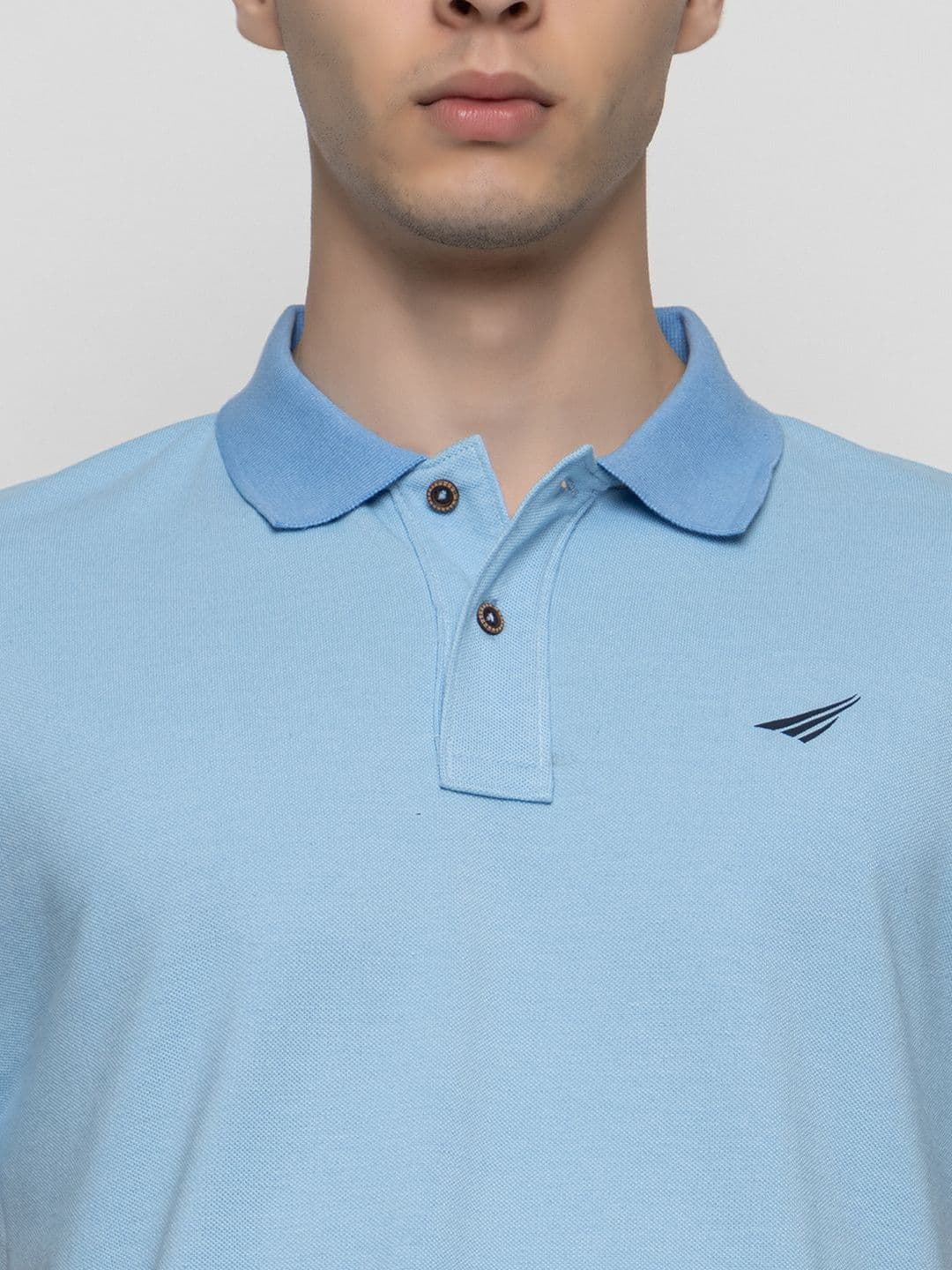 Oakmans Men Brand Logo Polo Collar Pockets T-shirt thumbnail 3