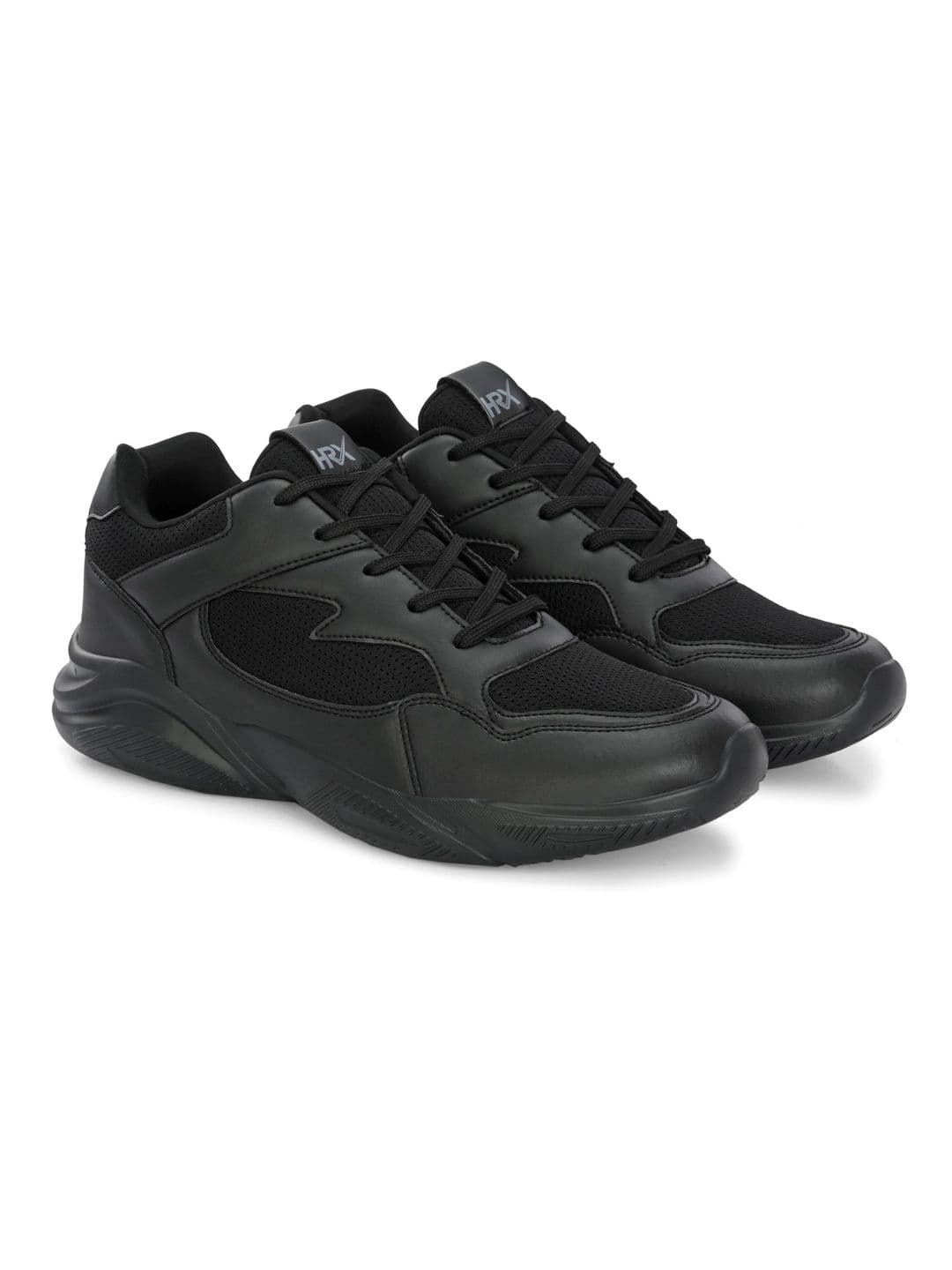 HRX by Hrithik Roshan Men Textured Round Toe Sneakers thumbnail 2