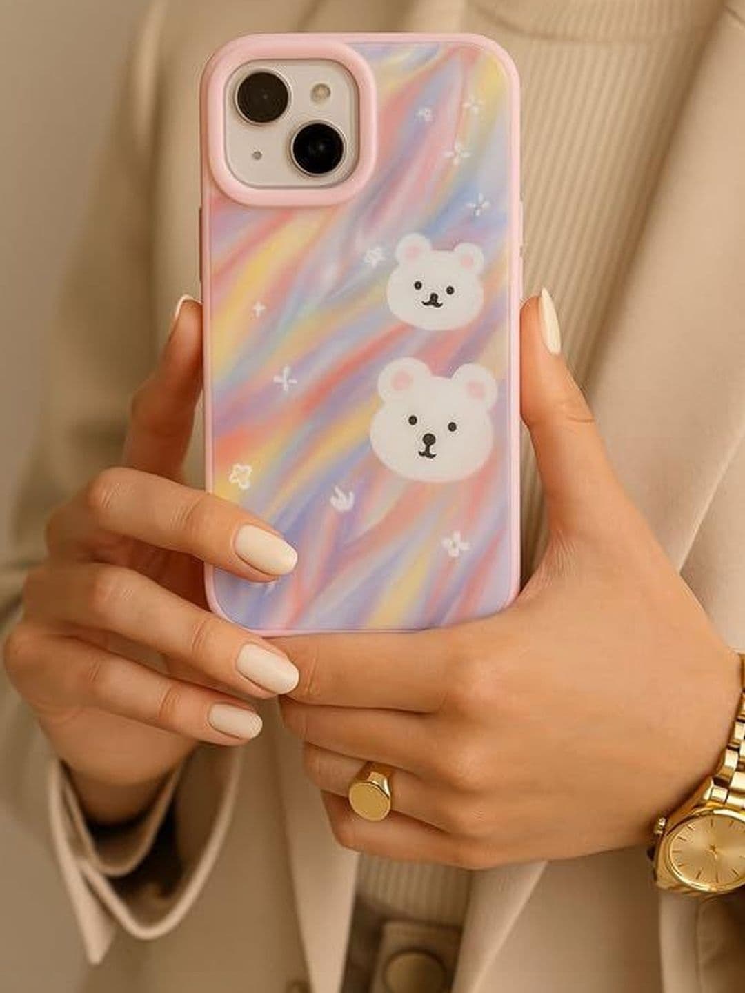 COVERLY Cartoon Characters Printed iPhone 13 Back Case Mobile Accessories thumbnail 2