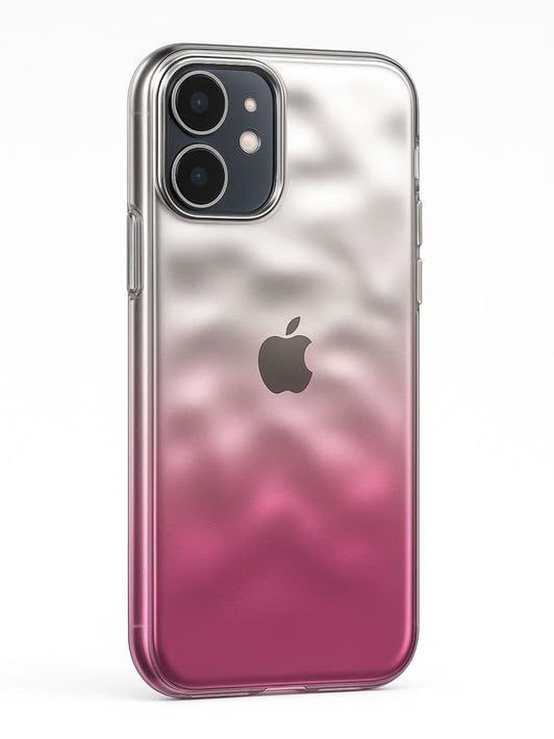 COVERLY Solid Printed iPhone 12 Back Case Mobile Accessories thumbnail 4