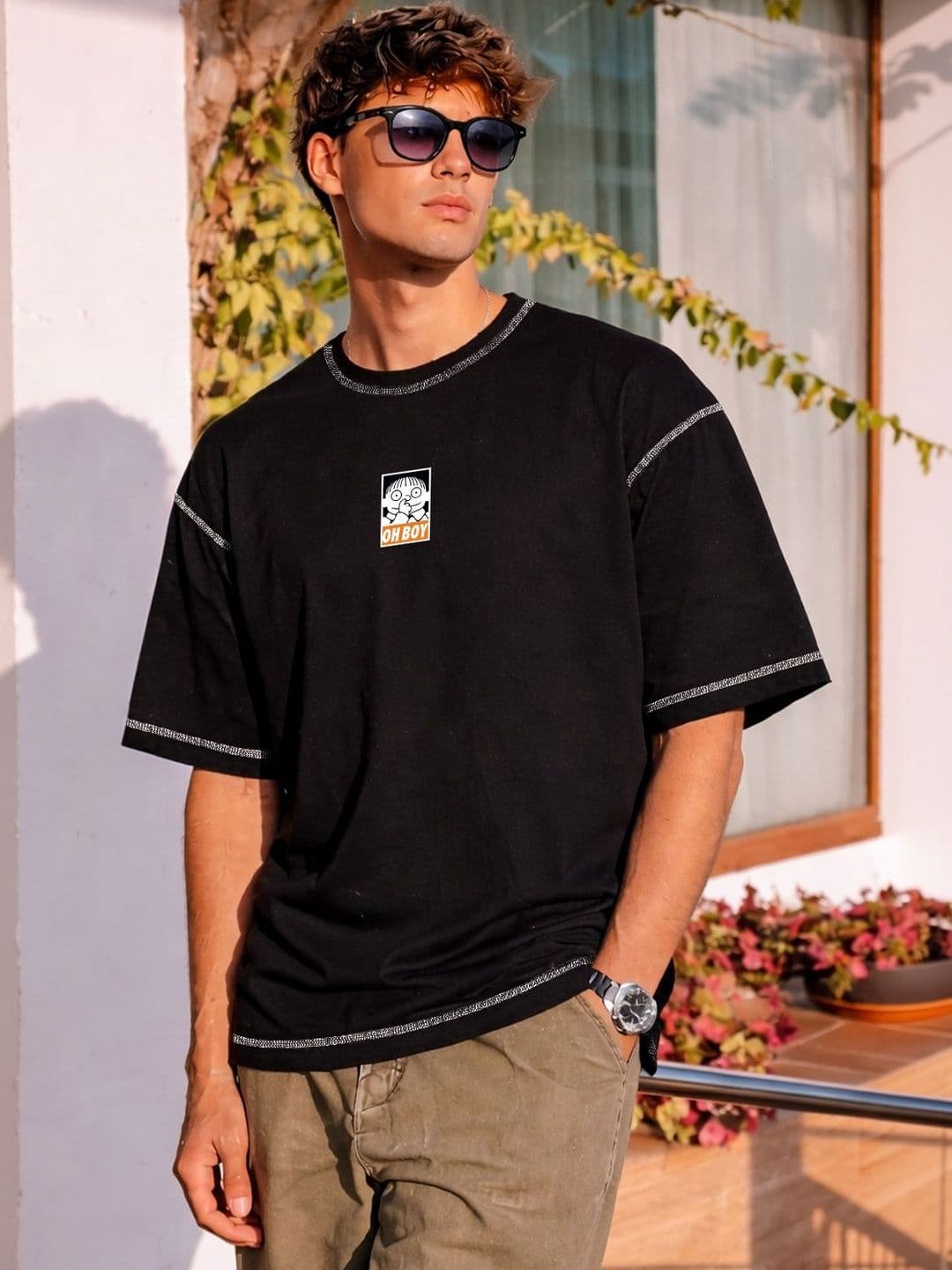 SZN Men Printed T-shirt - view 1