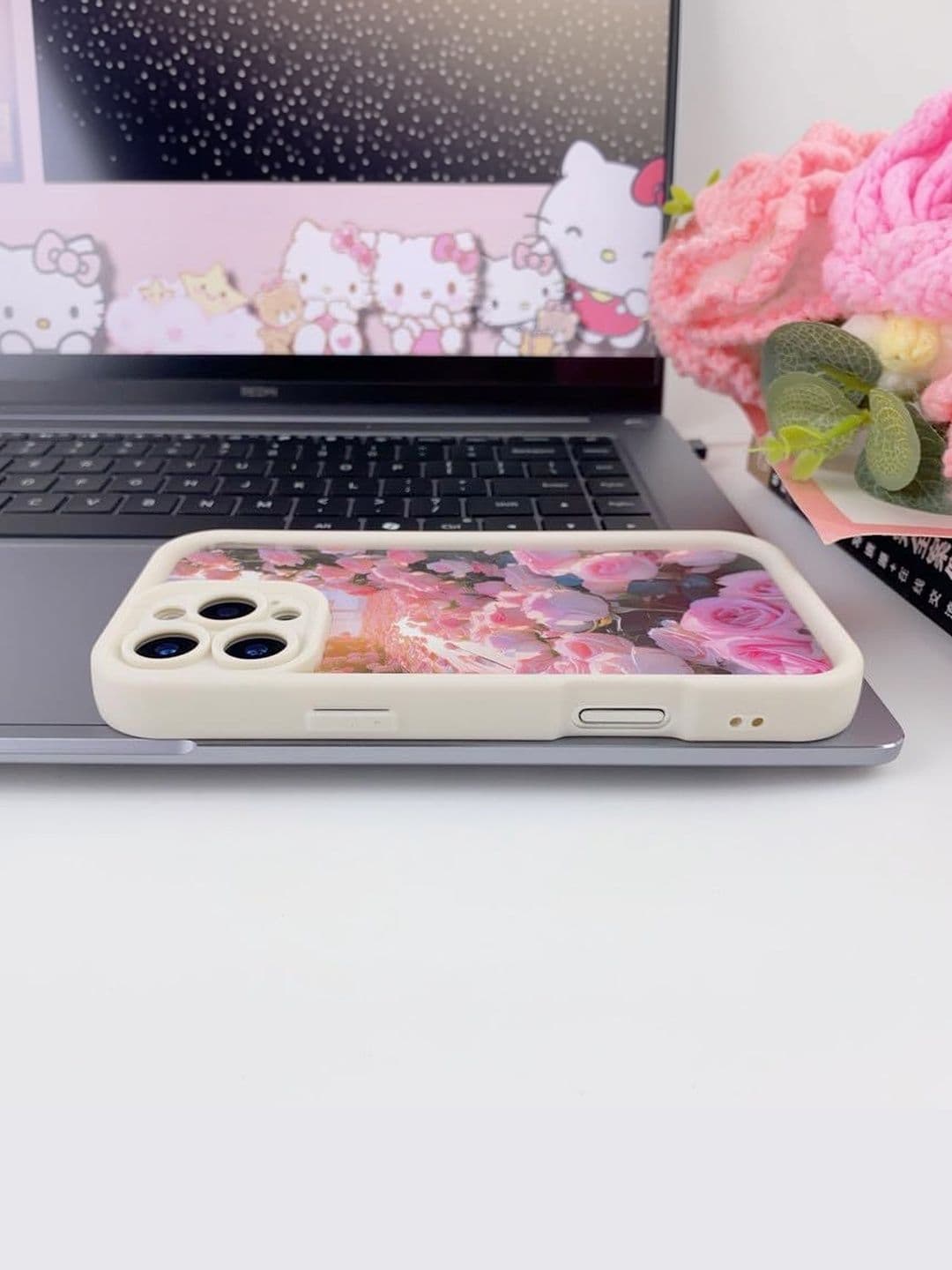 COVERLY Floral Printed iPhone 13 Pro Back Case Mobile Accessories thumbnail 7