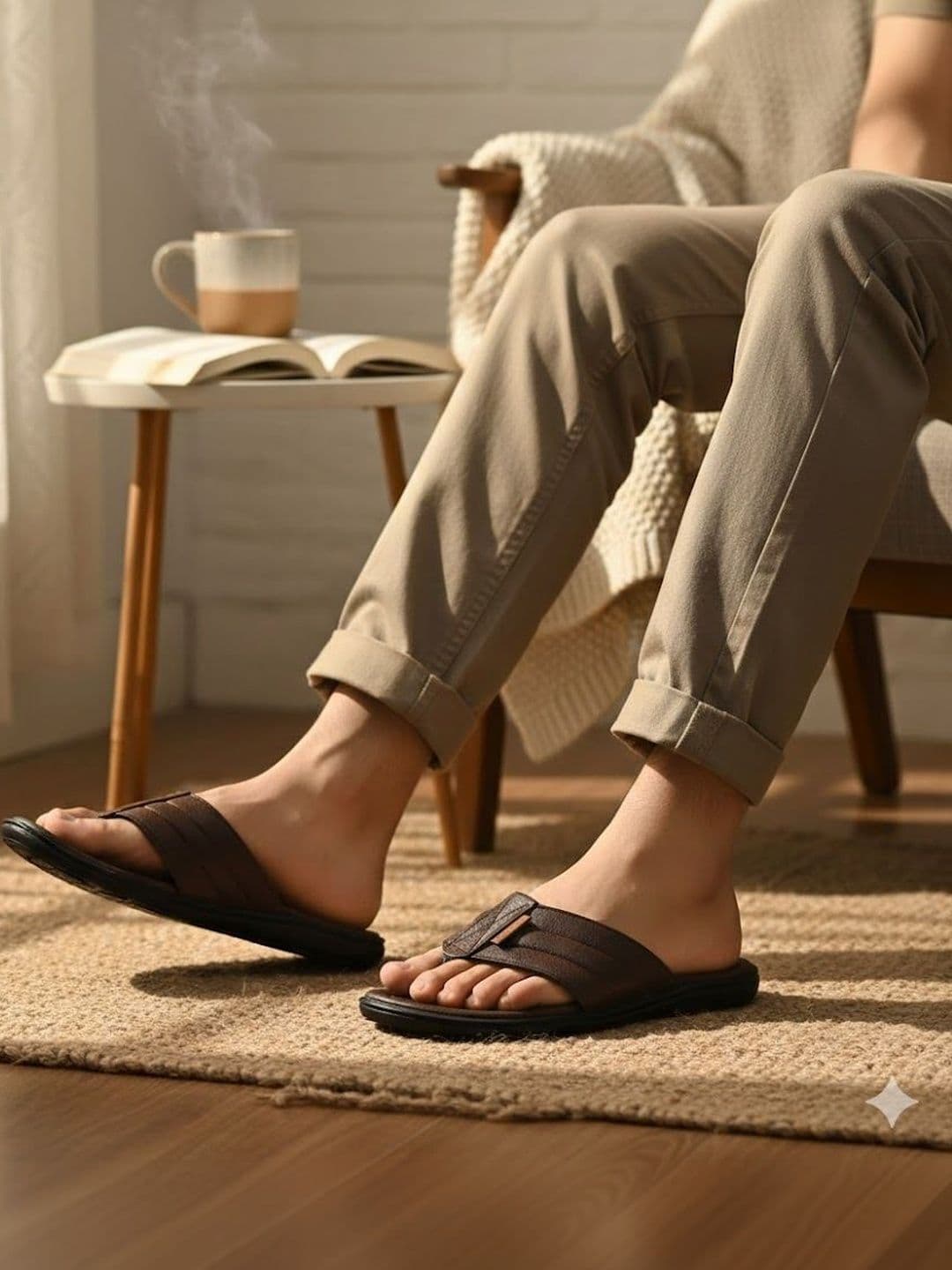 CALIBREL Men Thong Flip-Flops thumbnail 5