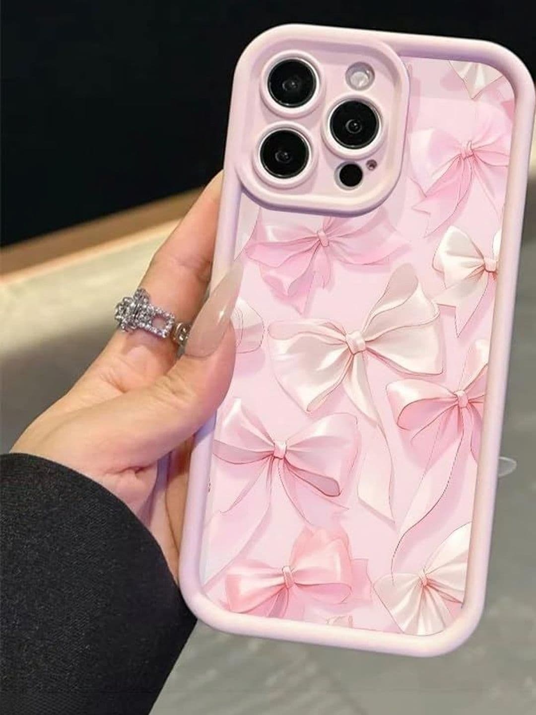 COVERLY Floral Printed iPhone 15 Pro Max Back Case Mobile Accessories thumbnail 3