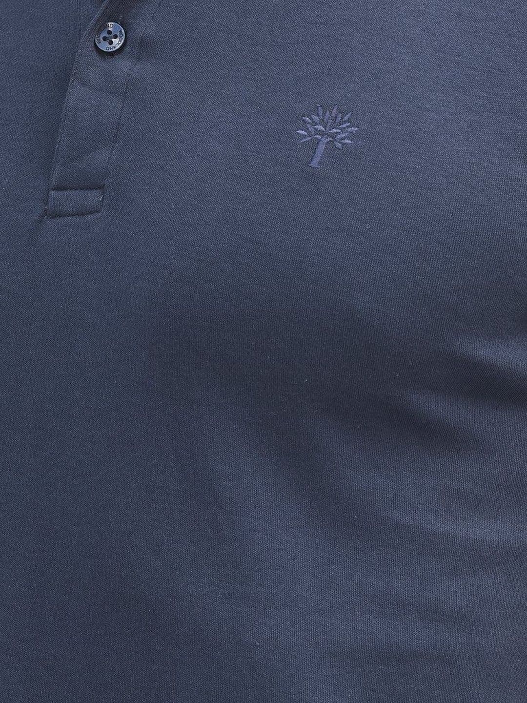 Woodland Men Brand Logo Polo Collar T-shirt thumbnail 5