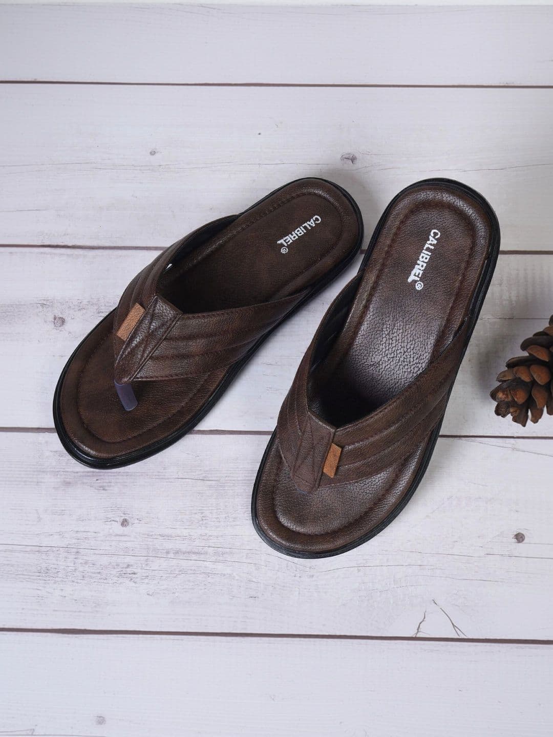 CALIBREL Men Thong Flip-Flops thumbnail 2