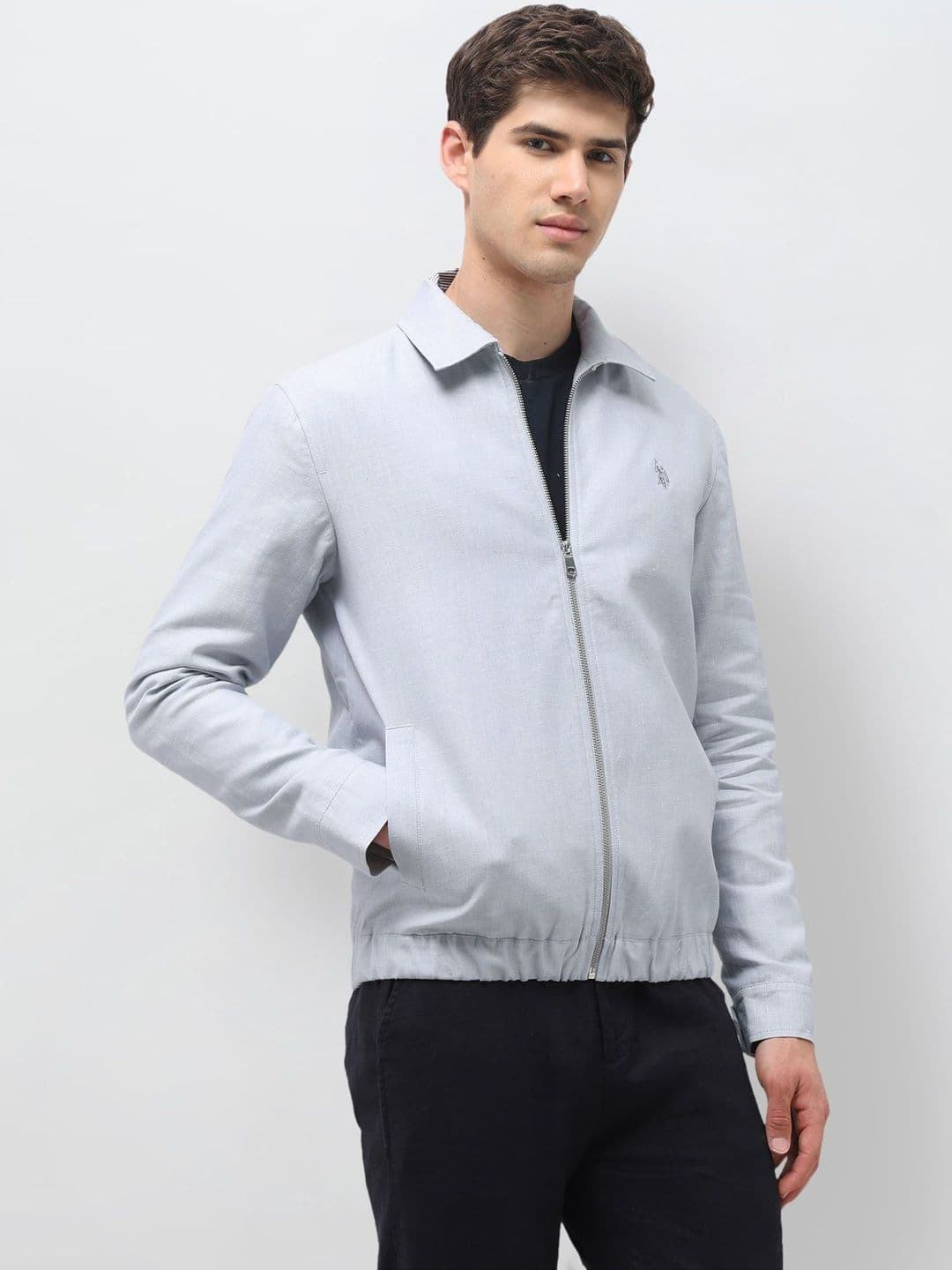 U.S. Polo Assn. Men Bomber Jacket thumbnail 6