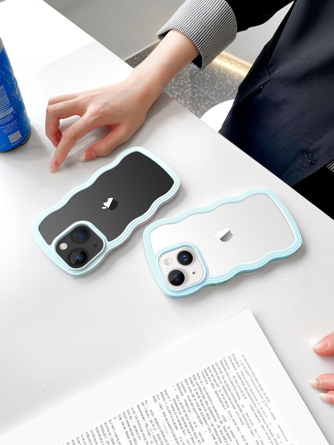 COVERLY Solid Printed iPhone 14 Back Case Mobile Accessories thumbnail 5