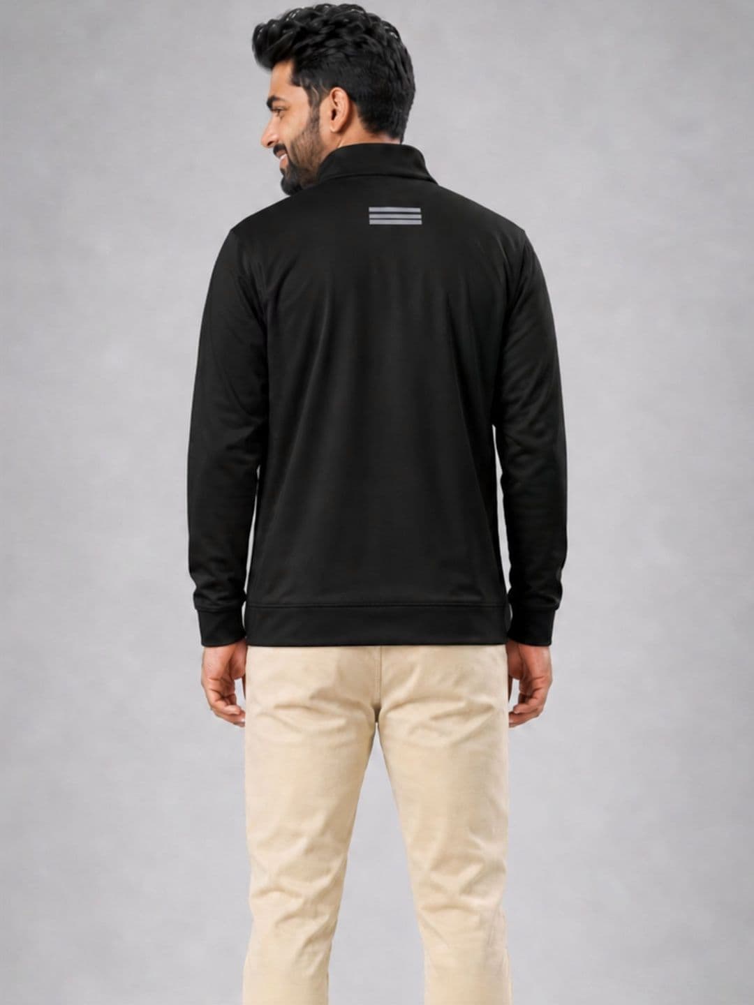 MIA FASHION Men Lightweight Running Sporty Jacket thumbnail 3