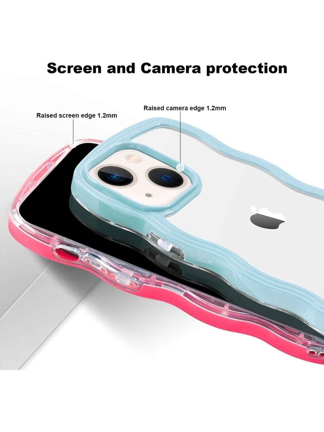 COVERLY Solid Printed iPhone 14 Back Case Mobile Accessories thumbnail 3