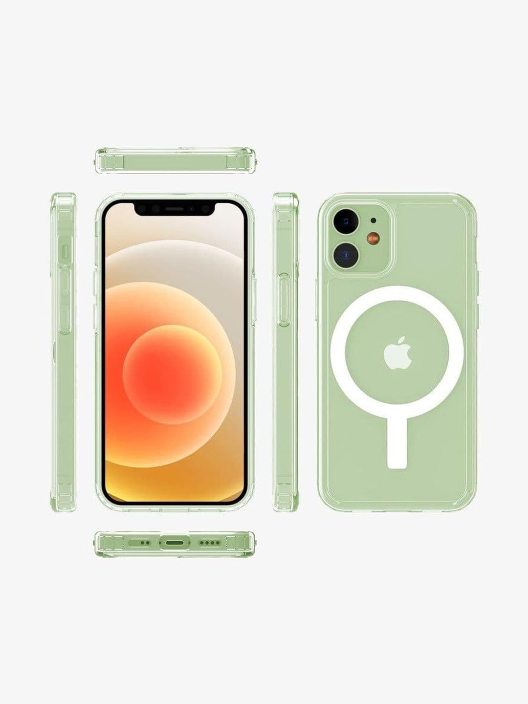 COVERLY Solid Printed iPhone 12 Back Case Mobile Accessories - view 1