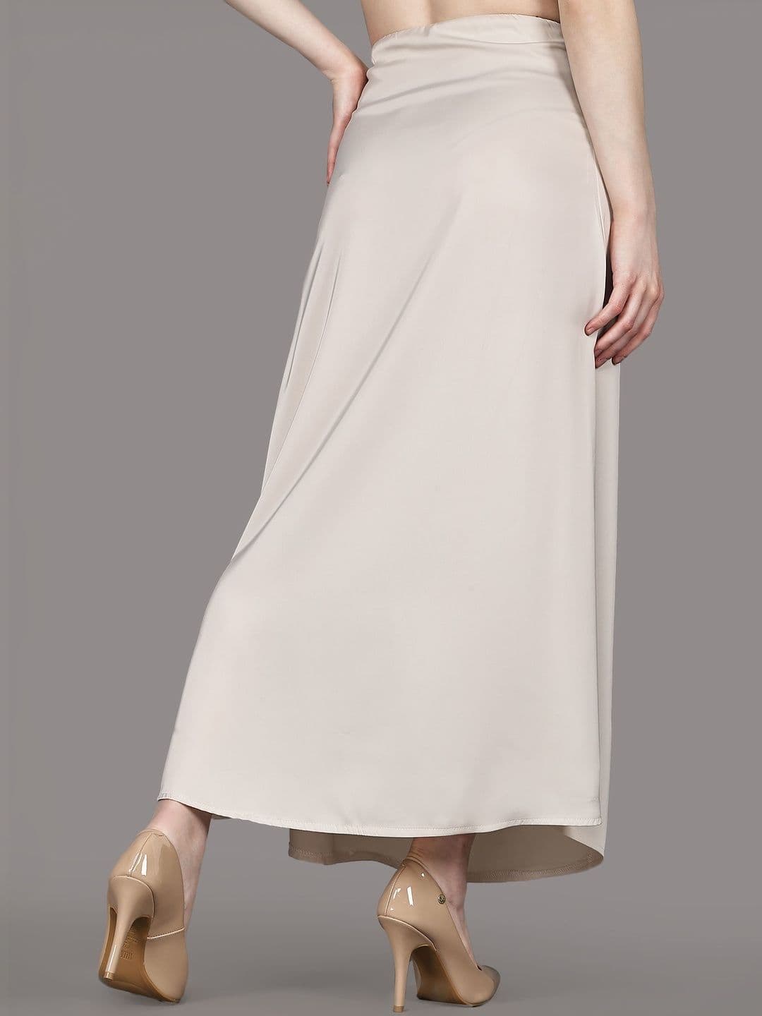Aadvi Fashion Women Side Slit Maxi A-Line Skirt thumbnail 5