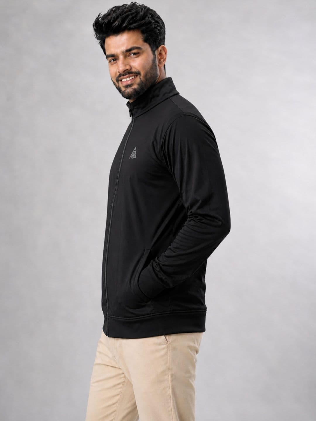 MIA FASHION Men Lightweight Running Sporty Jacket thumbnail 2
