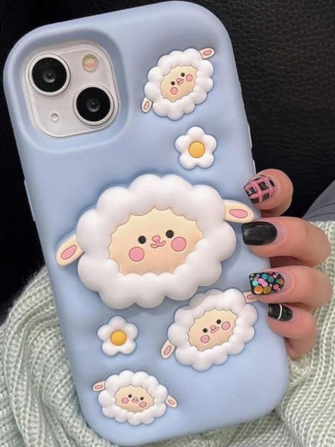 COVERLY Cartoon Characters Printed iPhone 13 Back Case Mobile Accessories - view 1