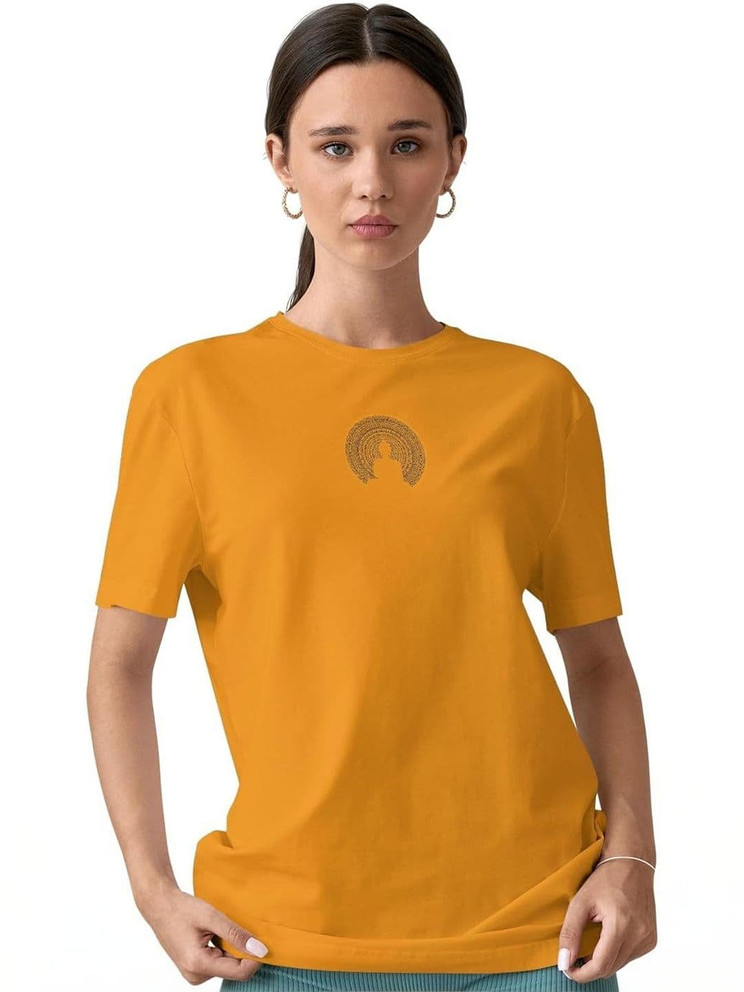 Sanaatani Men Graphic Printed Cotton T-shirt thumbnail 3
