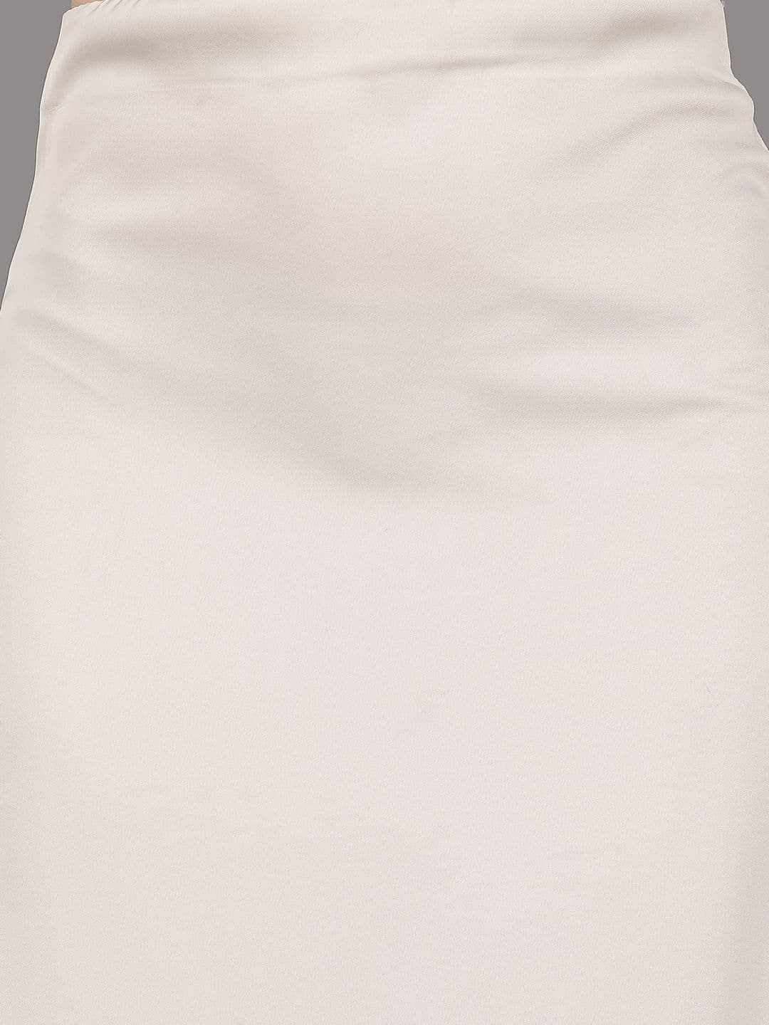 Aadvi Fashion Women Side Slit Maxi A-Line Skirt thumbnail 2