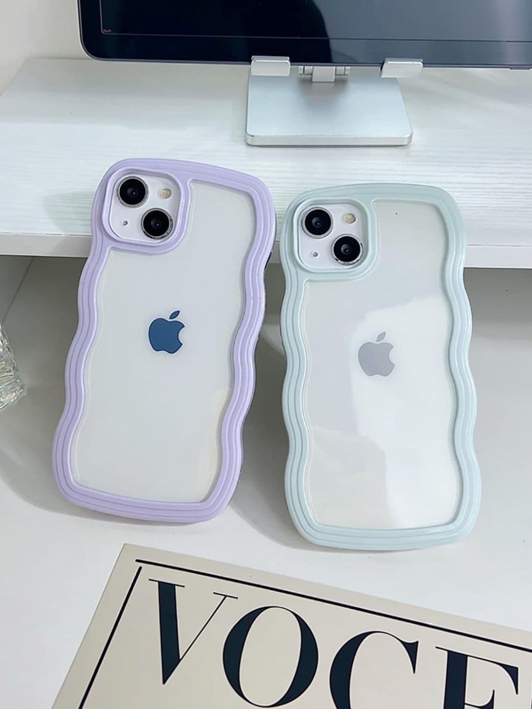 COVERLY Solid Printed iPhone 14 Back Case Mobile Accessories thumbnail 5