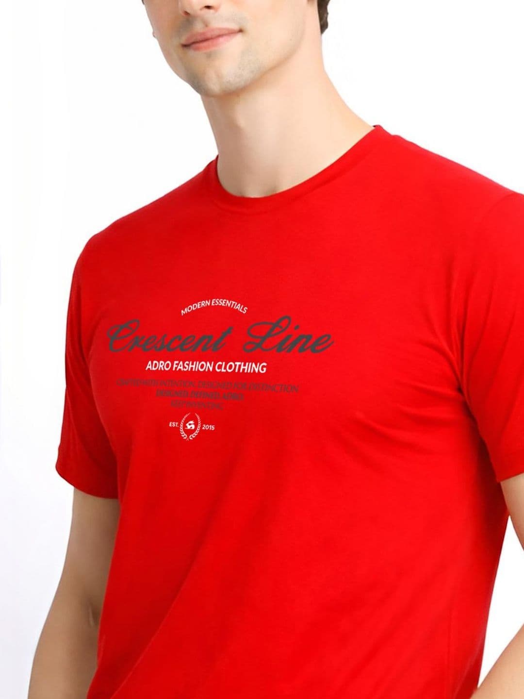 ADRO Men Typography Printed T-shirt thumbnail 2
