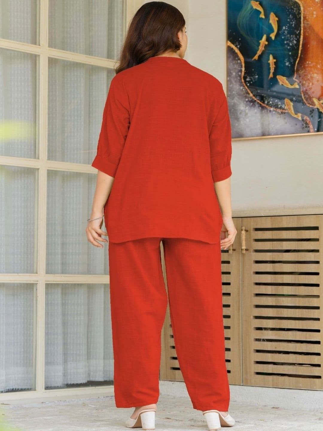 Naida Printed Tunic with Palazzos thumbnail 5