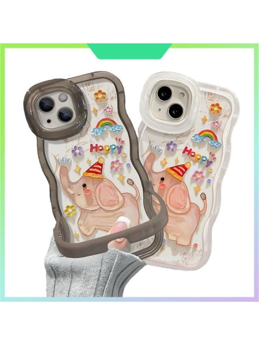 COVERLY Cartoon Characters Printed iPhone 13 Back Case Mobile Accessories thumbnail 2
